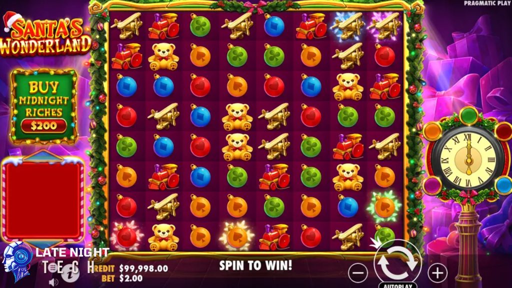 Santa's Wonderland: Slot Ajaib Natal dengan Jackpot Menggiurkan!