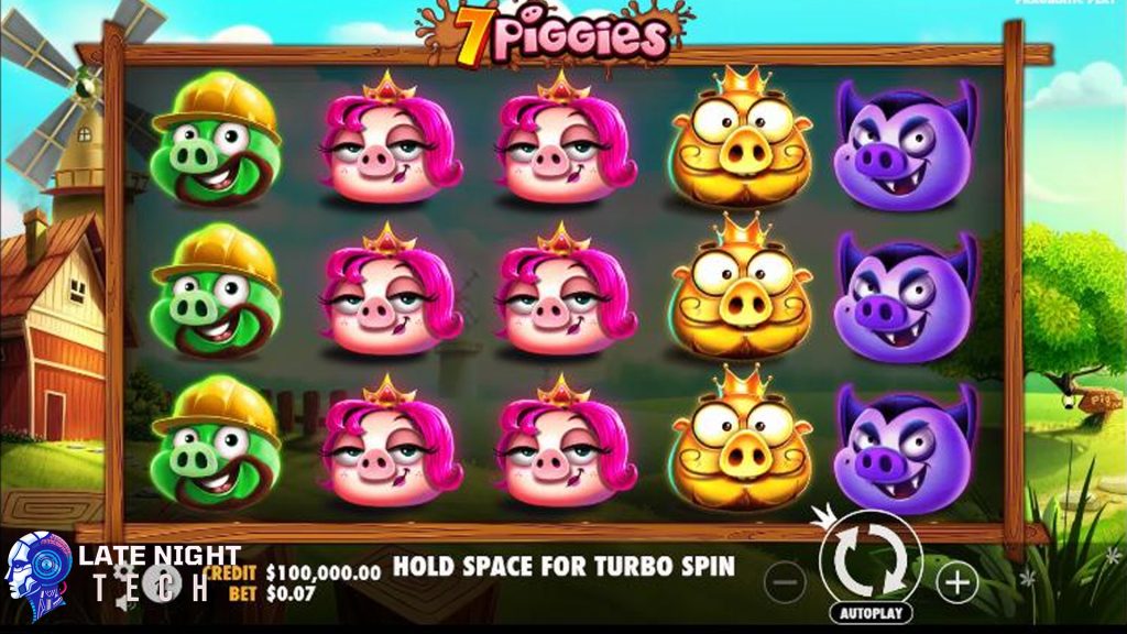 Slot Online Profit Babi yang Menggemaskan di 7 Piggies