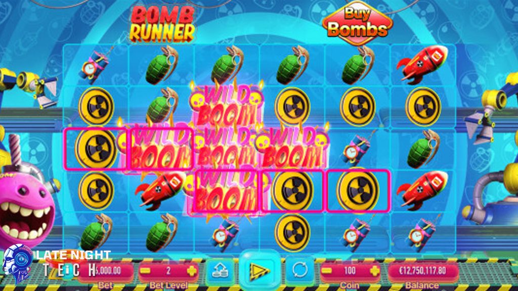 Bomb Runner di Cnnslot Tebak Super Waktu Ledakan x500!