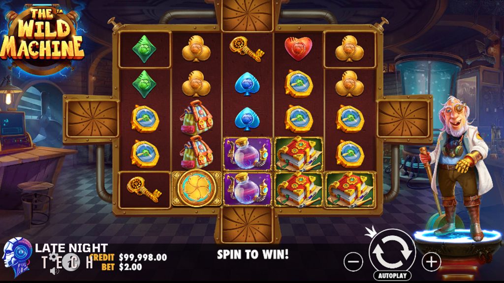 Slot Indonesia Jackpot Dahsyat2 di The Wild Machine!