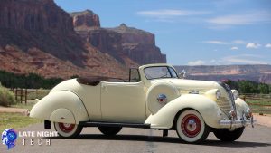 Terraplane Convertible 1937 Mobil Exclusive Era Vintage!v