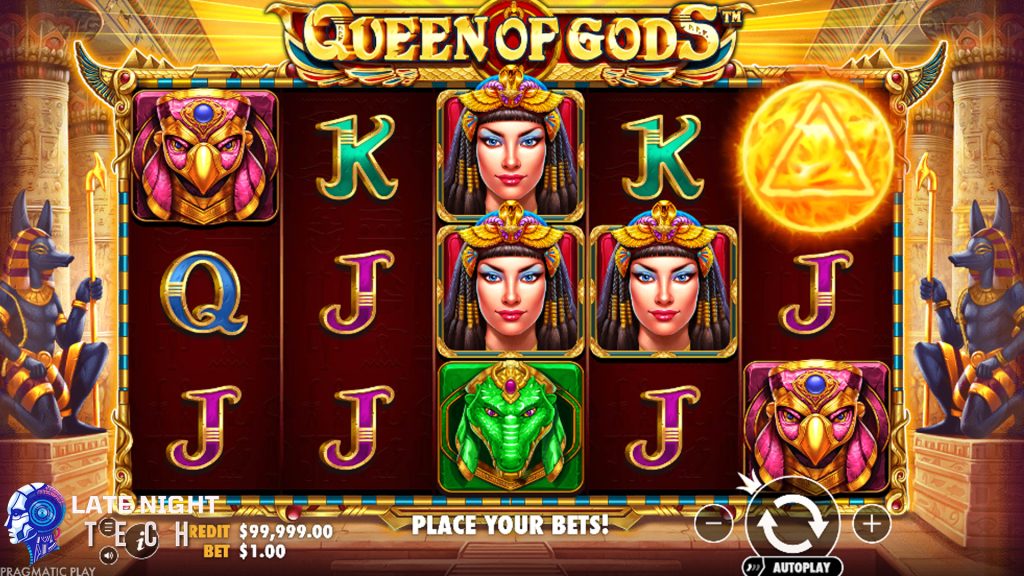 Link Cnnslot Queen of Gods Slot 3 Jenis Wild Eksklusif