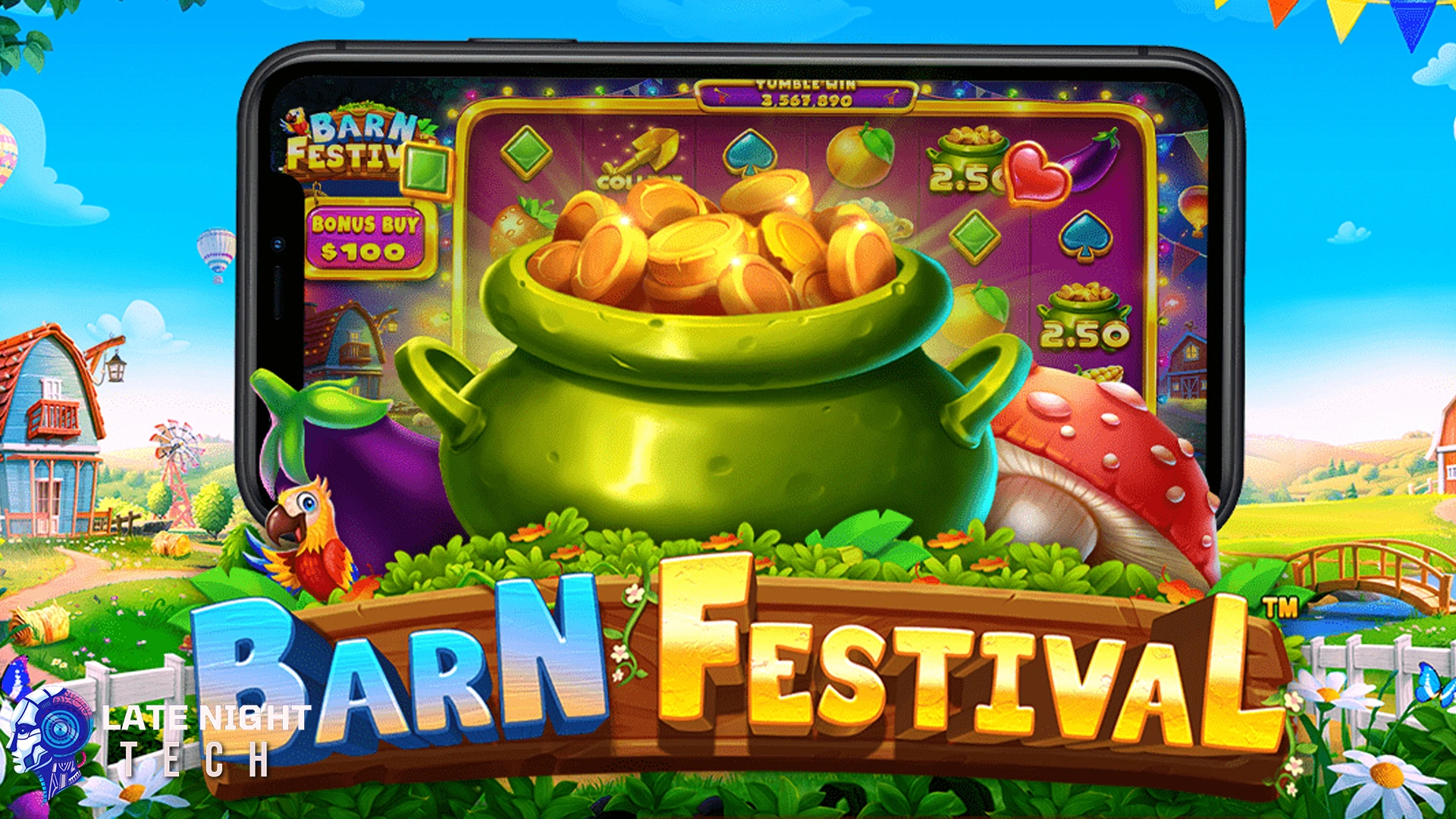 Barn Festival Senyum Lebar 39 Intens Repot