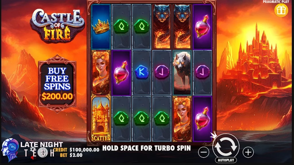 Castle Of Fire Tema Kerajaan Api Terbaik 1952