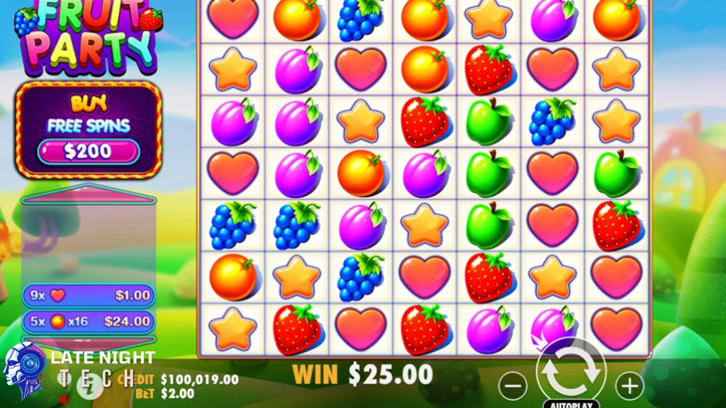 Fruit Party Bisa Main 5 hari Seharian Cerdas