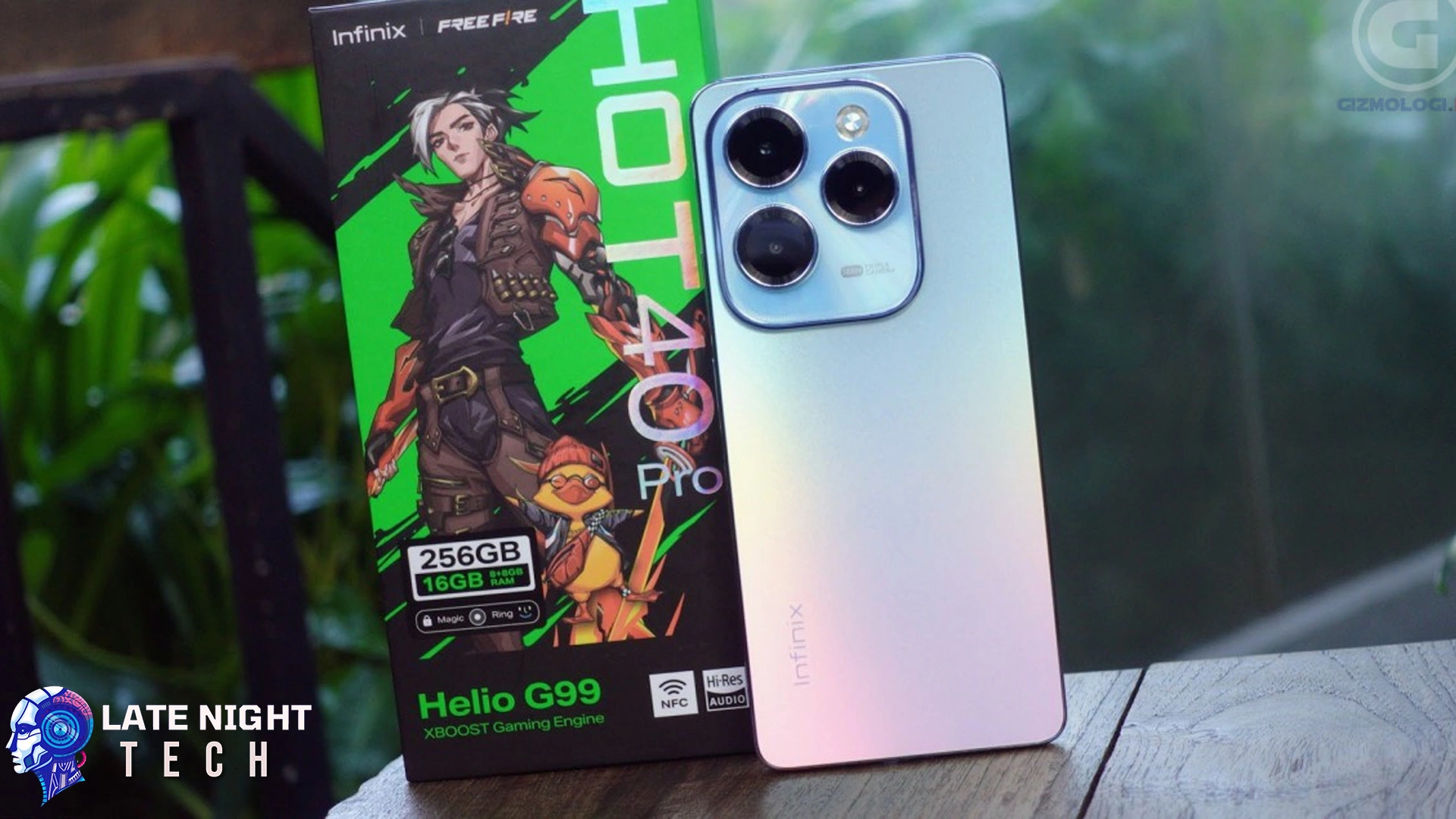 Infinix Hot 40 Pro: Layar 120Hz indah Scrolling Mulus