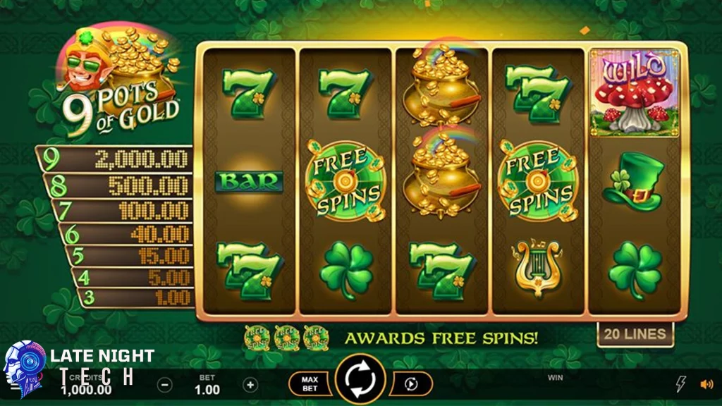 9 Pots Of Gold Tapi Ketinggal Tetap GG Loh